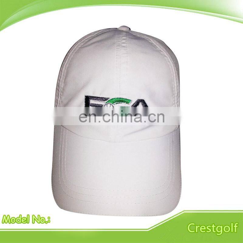 New Light Fabric Logo Golf Caps