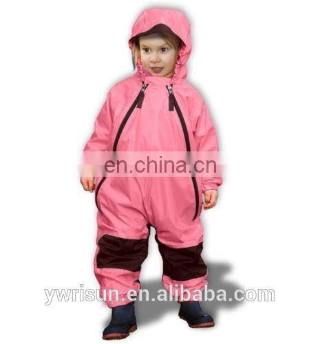 Muddy Buddy All in one Toddler Rainsuit Coverall Pink 12M To 5T / 20kg