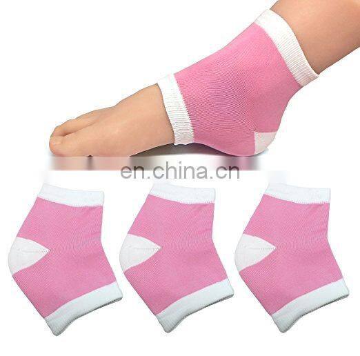 Open Toe Dry Hard Cracked Skin Spa Moisturising Silicone Gel Moisture Heel Socks