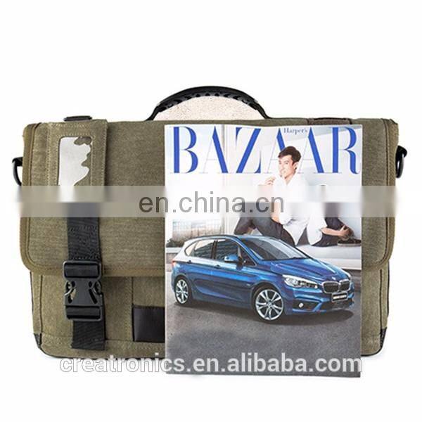 Classical Antique Wholesale Vintage Shoulder Bag Men Office Bags Canvas Messenger Bags Wholesale