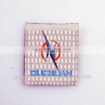 custom sports activity wear woven main label for garment