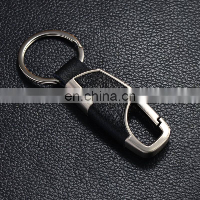 Genuine Leather Keychain, PU Keychain, Full Grain Leather 2016 New Style