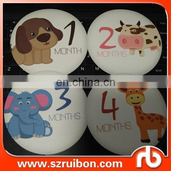 Monthly Baby Milestone Stickers Baby Girl Baby Shower Gift