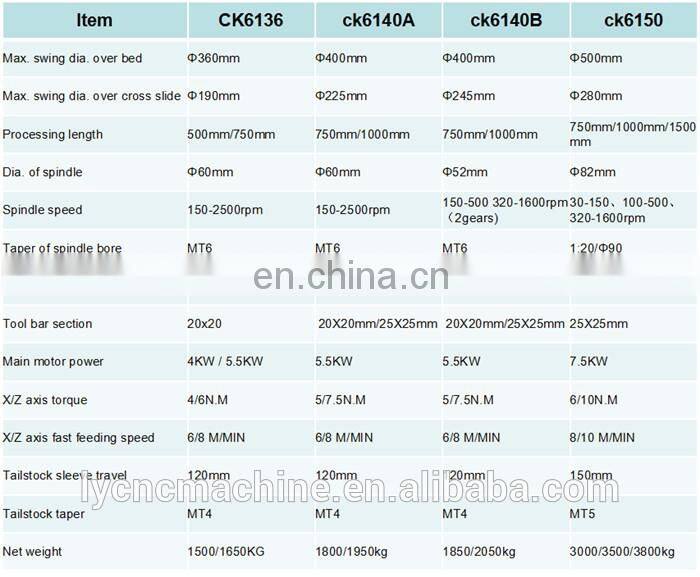 Low priced small turning cnc lathe machine for metal model ck6132