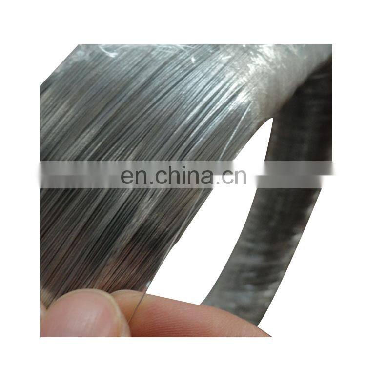 China manufacturer customized thin galvanized iron wire factory