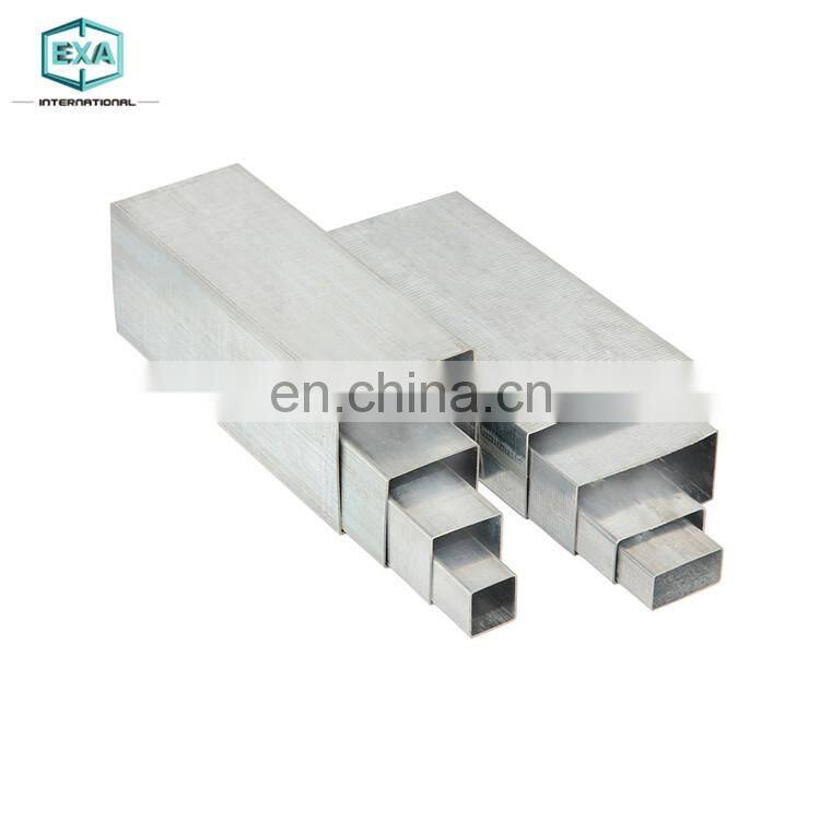 4 inch 150mm diameter schedule 40 galvanized square steel pipe tube prices
