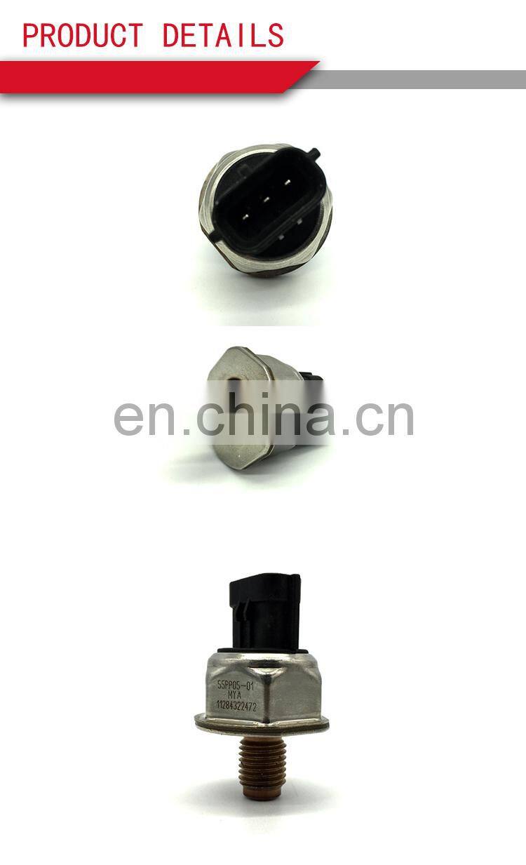 New FUEL RAIL PRESSURE SENSOR 55PP05-01 Auto Fuel Rail High Pressure Regulator Sensor For 2.5 DID 55PP05-01