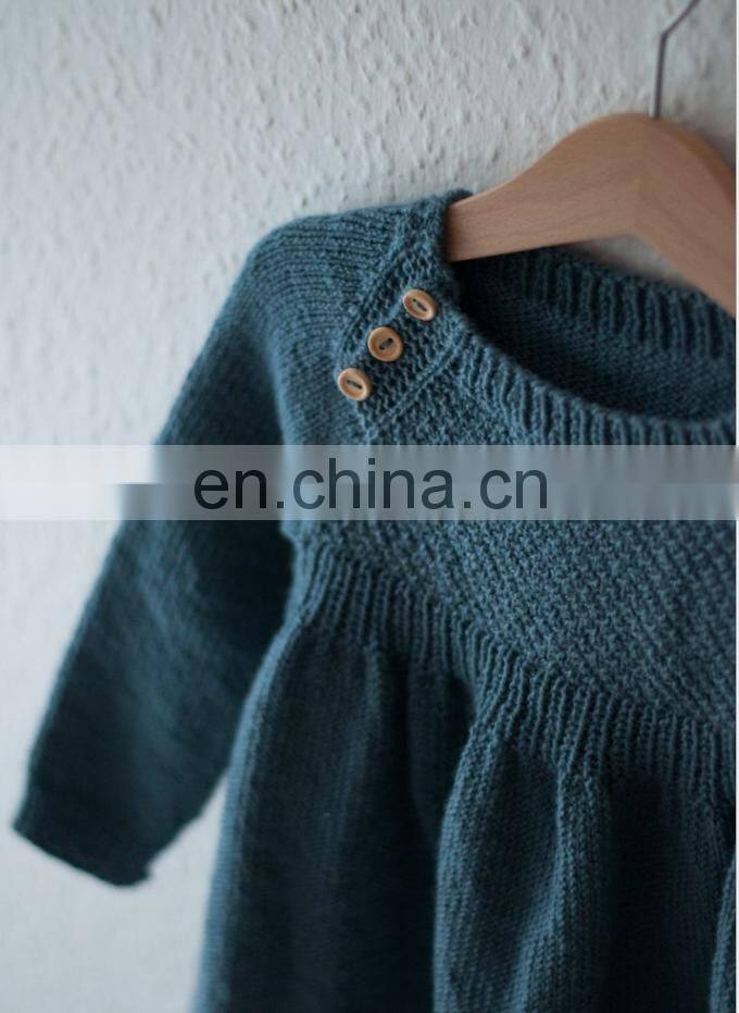 Autumn and winter girls' one year old princess suit dress