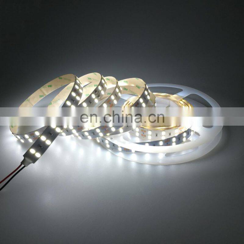 High brightness double row pcb width 15mm samsung led smd 5630 led strip lighting