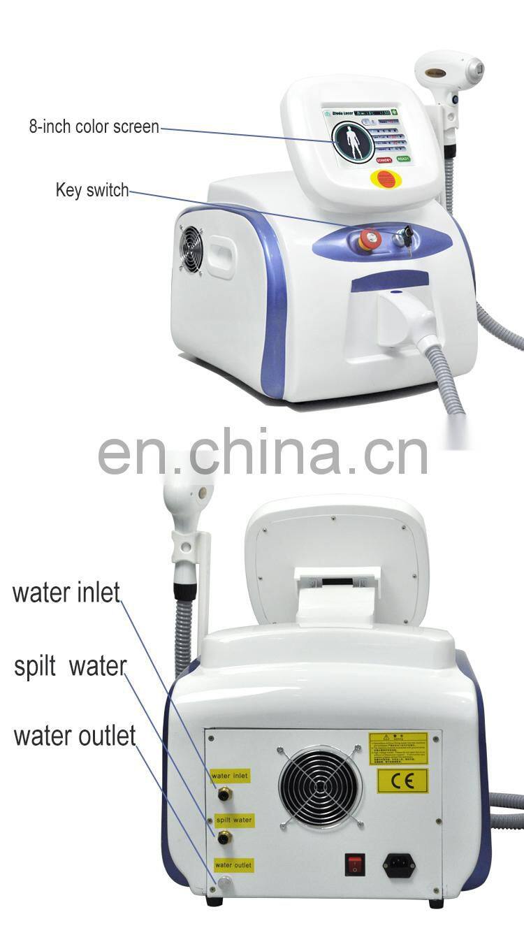 2019 RENLANG Painless laser hair removal /808 fiber coupled diode laser /laser hairline removal