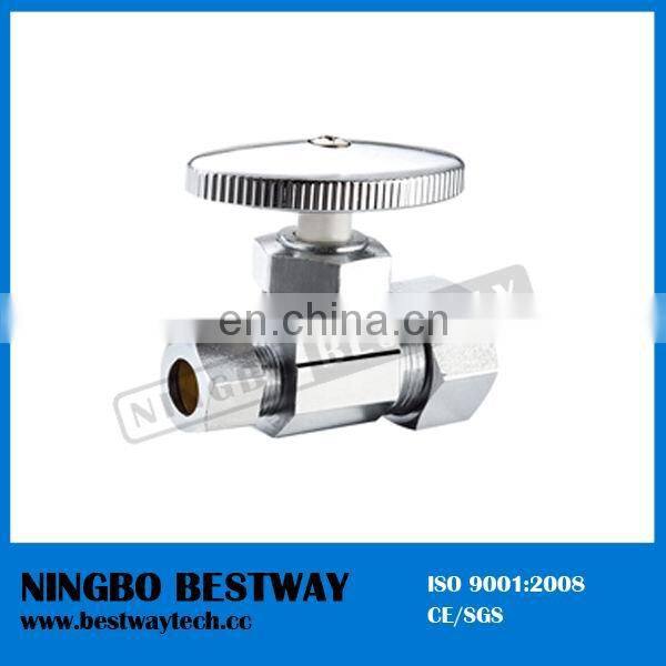 NSF Certificated 1/4 Turn Compression x Slip Angle Stop Valve