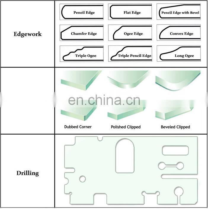 safety tempered toughened laminated glass for outdoor balcony railing handrail with aluminum and stainless steel fittings price
