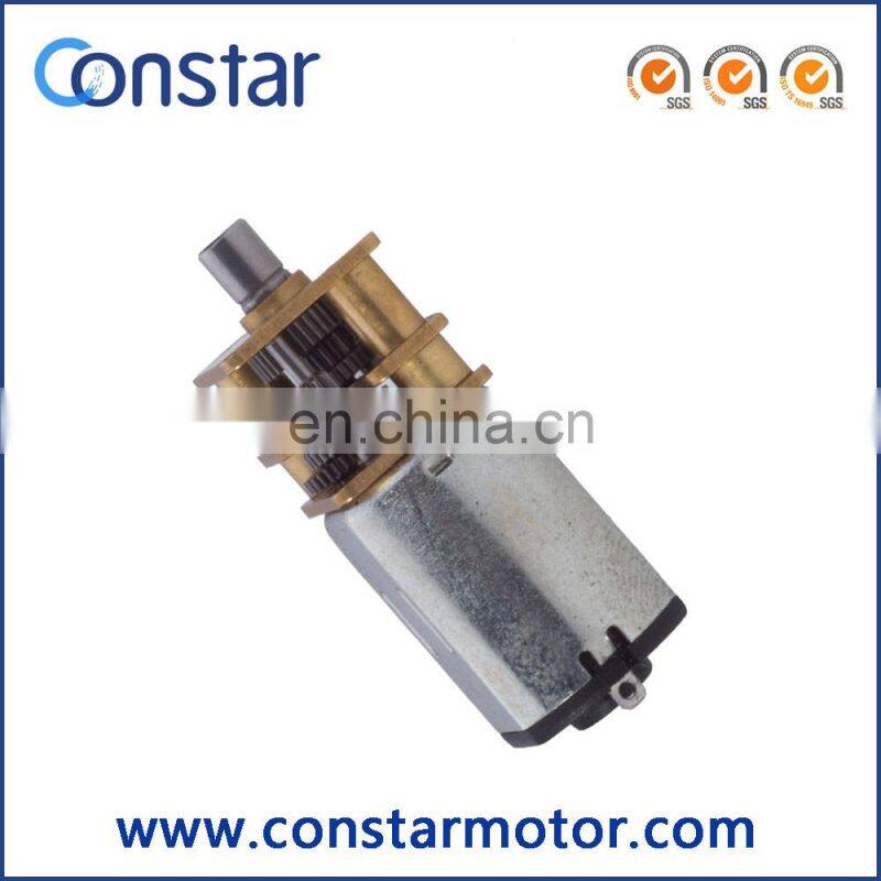 Mini 12mm 6v dc gear motor for water meter
