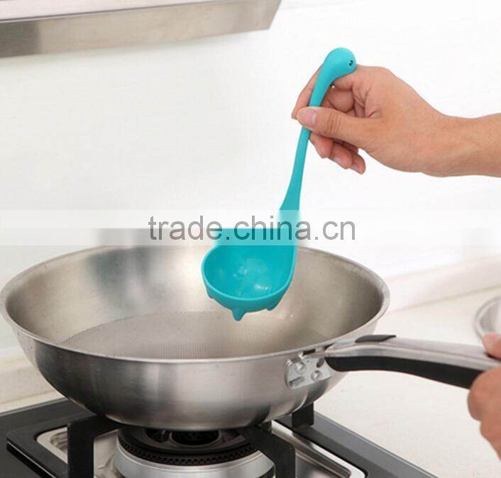 2016 hottest sale Dinosaur shape spoon, Creative spoon,silicone dinosaur spoon