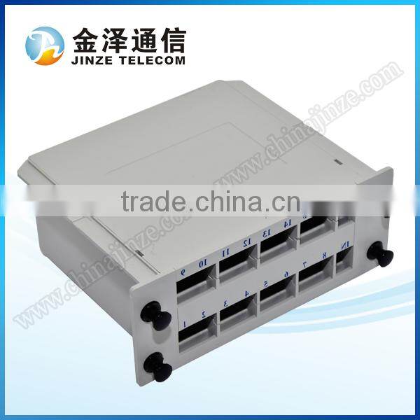 FTTH 12 Port Optical Fiber Splice Tray with high quality