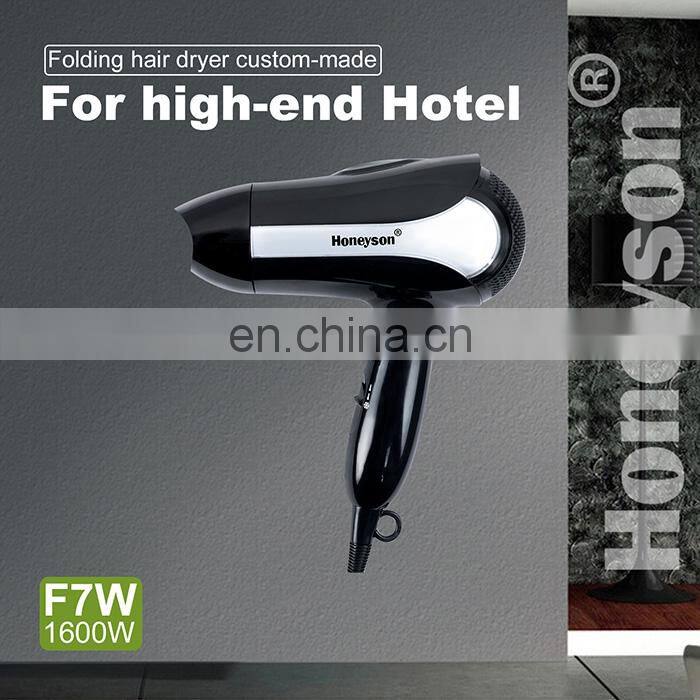 Honeyson hotel room 1600 watt healthy hair dryer with safety switch