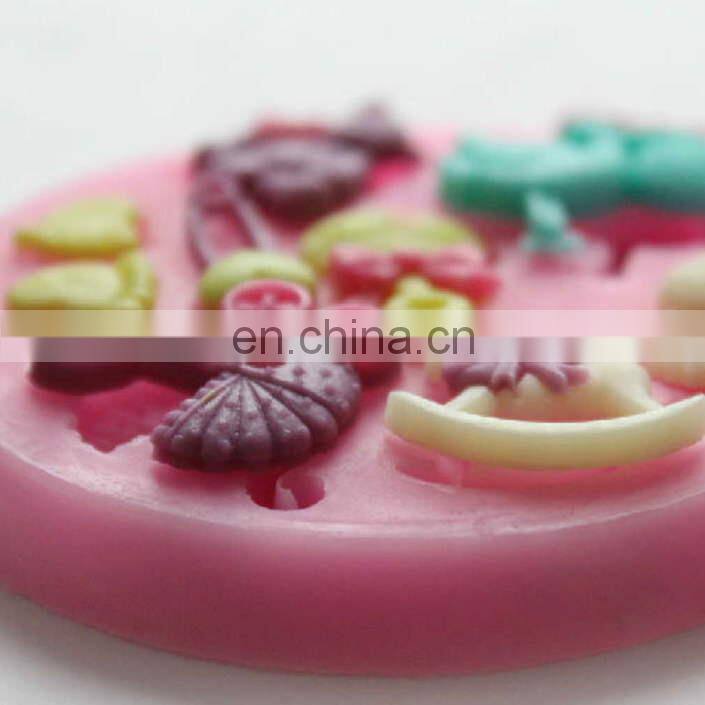 Silicone Fondant Cake Chocolate model Ice Jelly Candle Mold Handmade tools
