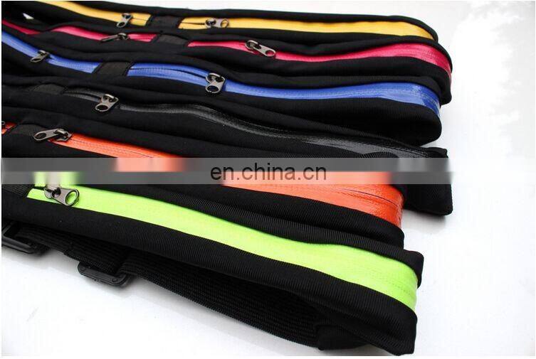 Outdoor Multifunction Pockets Elastic Sports Runners Riding Pockets Waterproof Mobile Phone Anti-theft Package 5colors