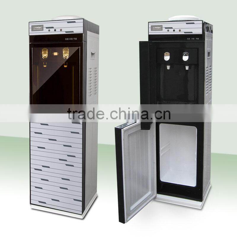 beautiful shape with reasonable price hot and cold double electronic water dispenser