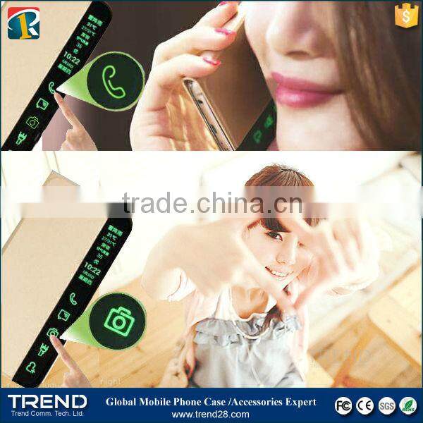 china supplier smart flip leather case cover for Samsung S6 edge