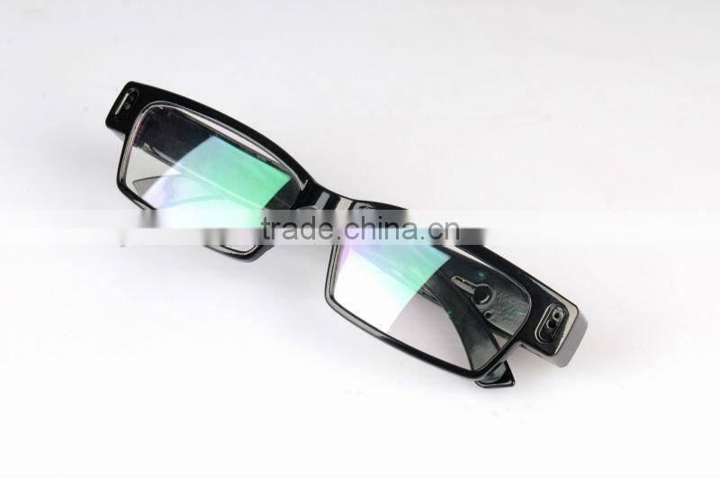 V14 glass camera with 5.0 mega pixels fashionable eyewear glass mini camera
