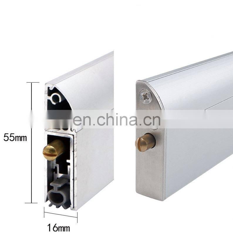 Qlon Sealing Strip/ Groove Jamb Weatherstripping Door Seal For Wood Door