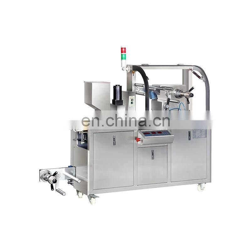 New type DPB-80 Pharmacy Alu PVC Automatic Capsule Tablet liquid Blister Packing Machine
