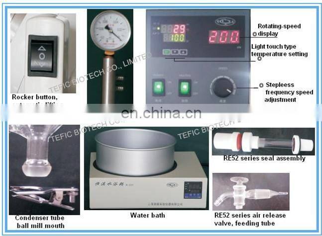 2L Thin Film Evaporator Vacuum Rotary Evaporator Laboratory 2L Rotary vacuum Evaporator