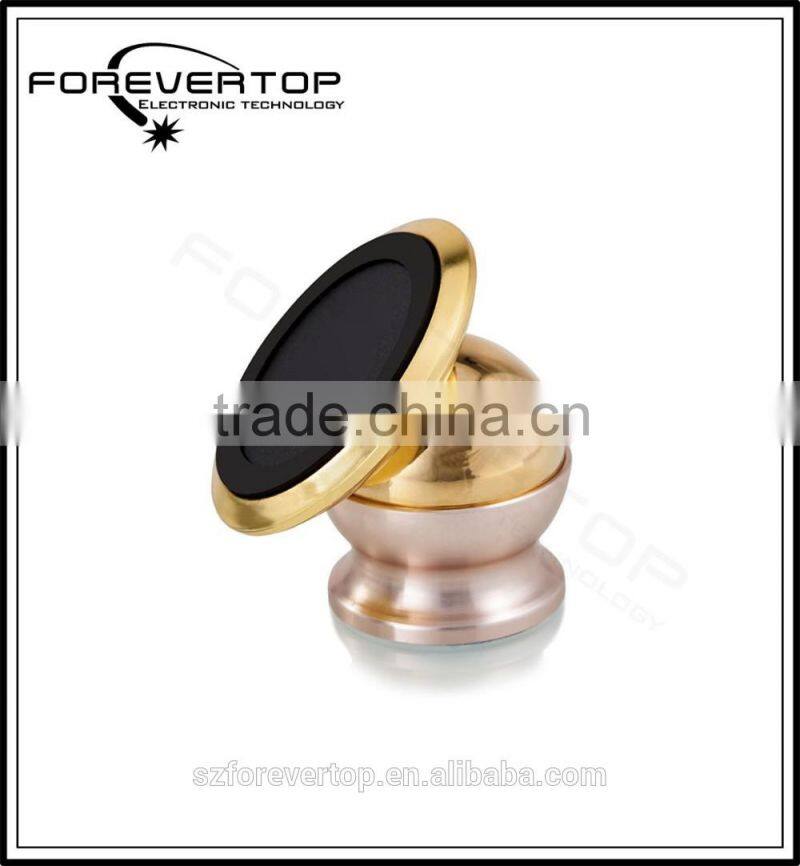 Mini 360 Degree Rotation phone car hold cellphone phone holder Magnetic 360 degrees turn around Car Mobile Mount Car