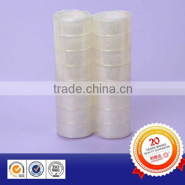 high quality bopp stationery adhesive tape