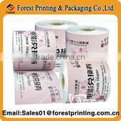 Newest Printed airline ticket printing Cosmetics Colorful