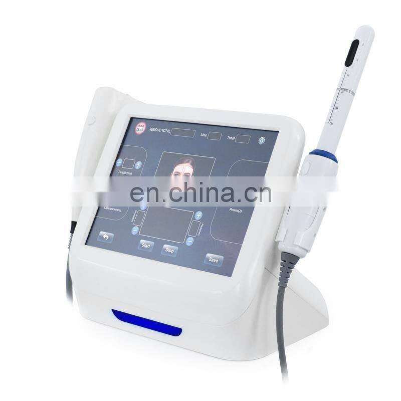 Portable 4d 12 lines 2 in 1 machine for anti-aging wrinkle removal and vaginal tightening