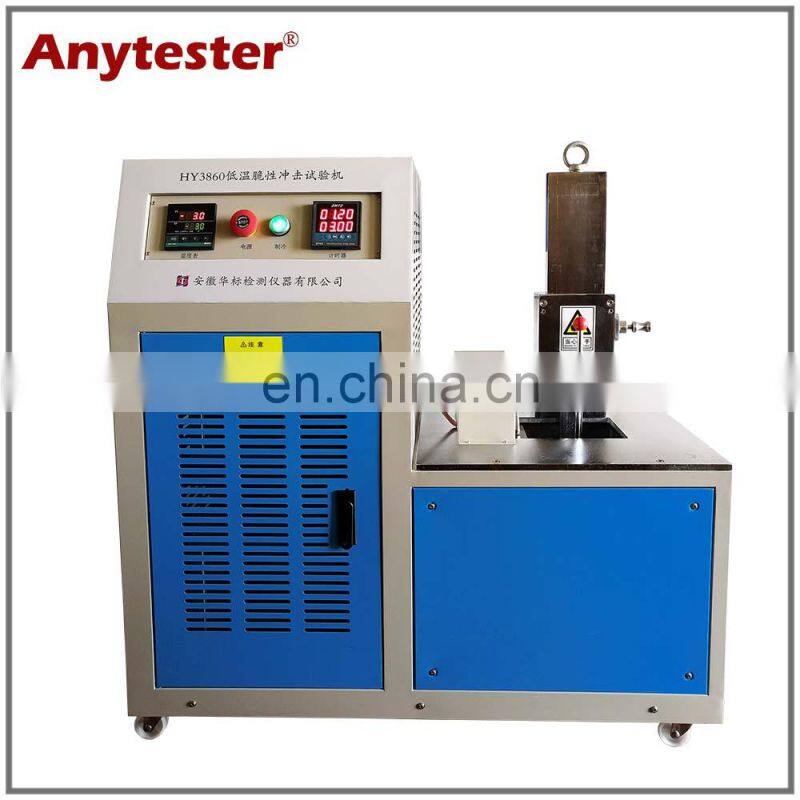 Plastic Brittleness Tester Under Low Temperature