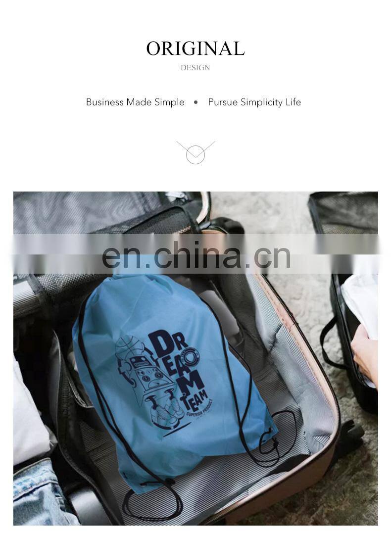High Quality Small Laundry Wash Bag Custom With Strap Under Wear Canvas Washing