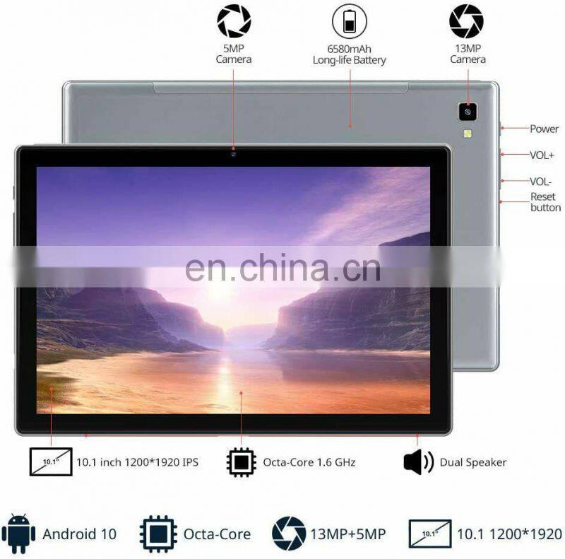 Blackview Tab 8E Tablet 3GB+64GB 10.1 inch 13MP 8.9mm Rear Camera Android 10 FHD IPS Display SIM 4G LTE Phone