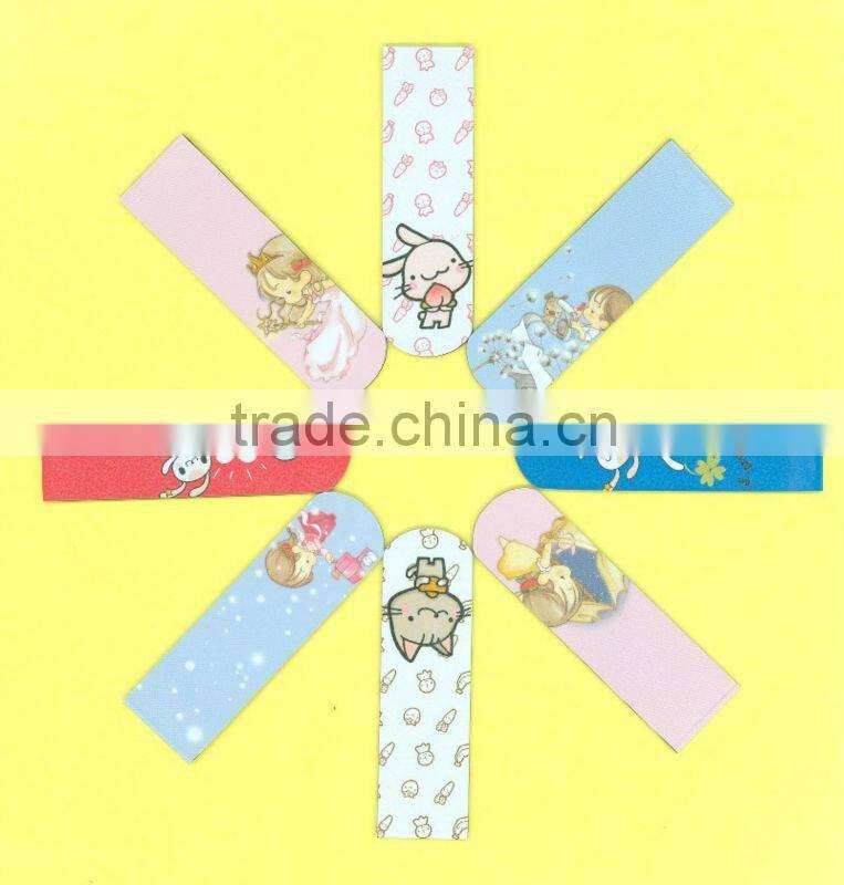 Custom promotional magnetic bookmark,folding bookmark