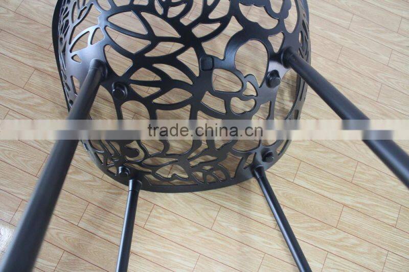 Luxury outdoor furniture flower back forest garden chair