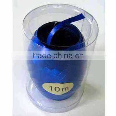 Metallic Effect Ribbon Egg, Bule Metallic Ribbon Roll, Fashinable Printed Ribbon Spool for Decoration