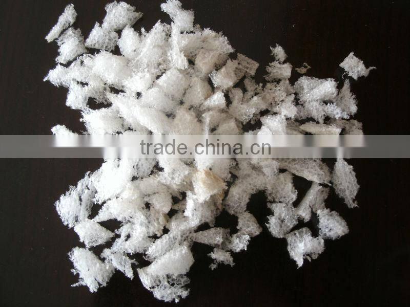 High capacity waste plastic rubber foam with fabric crusher machine
