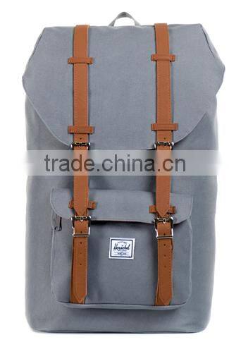 new fashion 600D school backpack laptop bag 2016 Europ fashion backpack