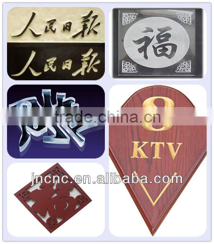 CE FDA certificate cnc router machine for aluminum