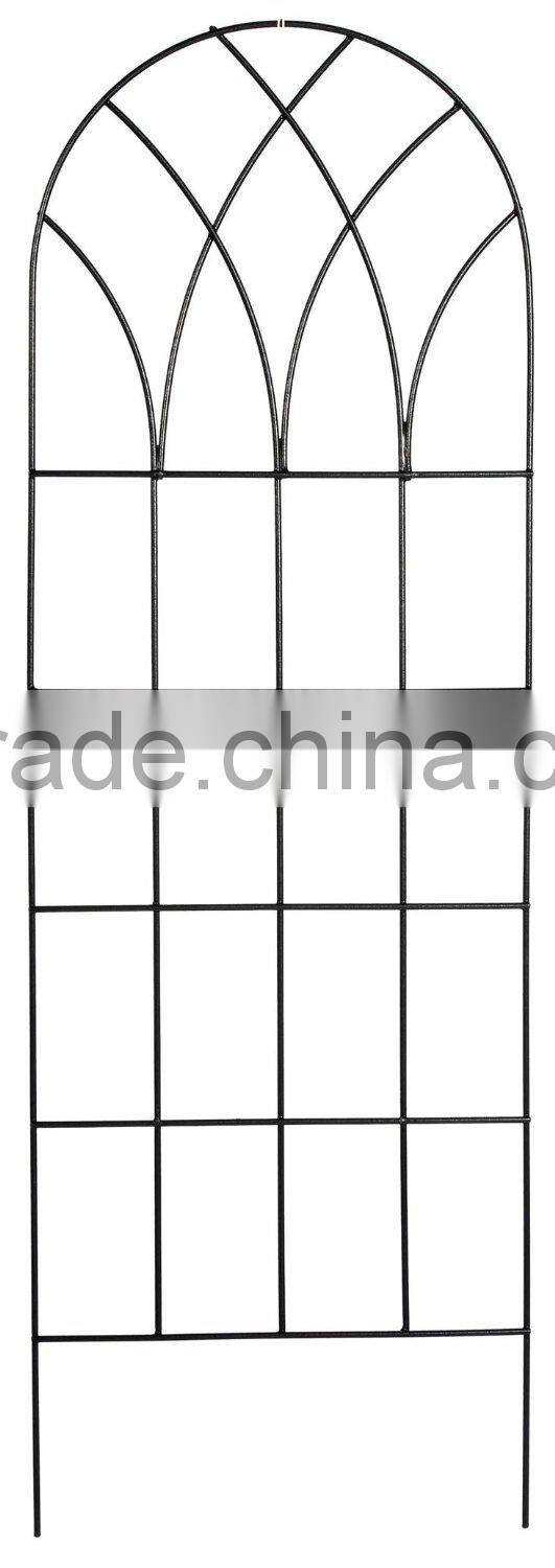 Hot galvanized welded wire trellis panels for garden safety fencing trellis