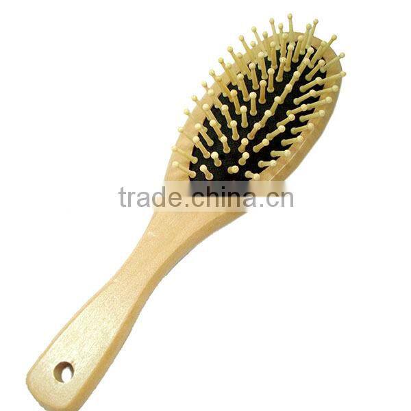 Natural Goat Hair with Wooden Handle for Your Newborn ~ Soft Baby Brush for Fine Hair