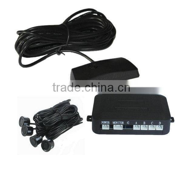 High quality Colorful Car Reverse parking sensor LED parking sensor system with 4 sensors