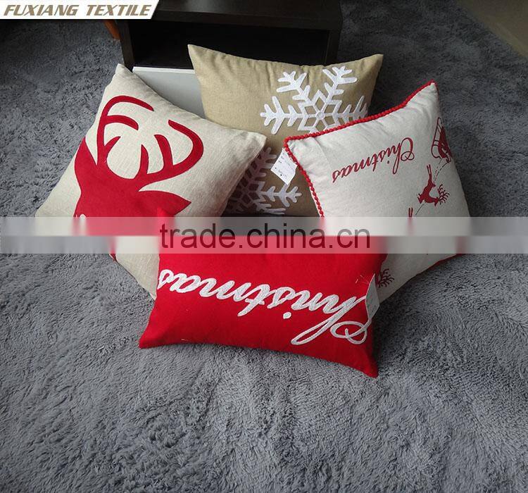 Christmas cushion pillow 3D with Santa on it