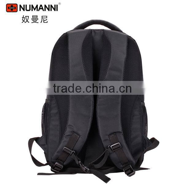 NUMANNI brand classic black soft backpacks