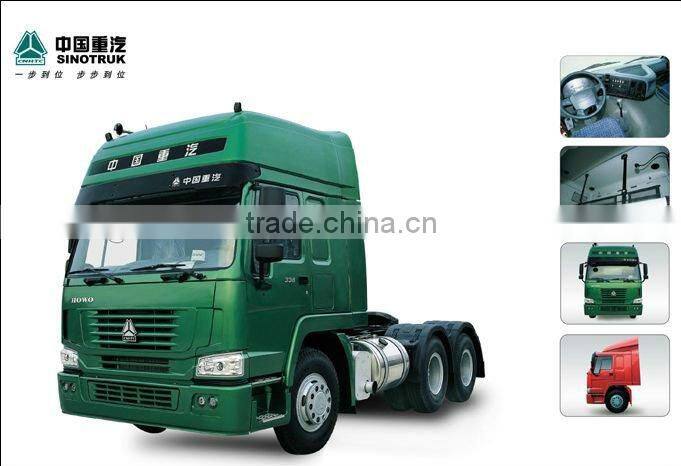 2015 mew style sinotruk Howo 6x4 336hp Tactor truck low price sale with free parts