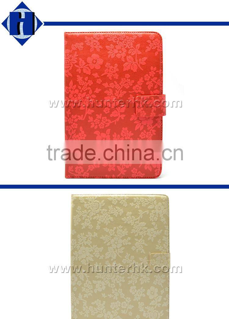 9-10" Universal Vintage Floral Flap Computer Case