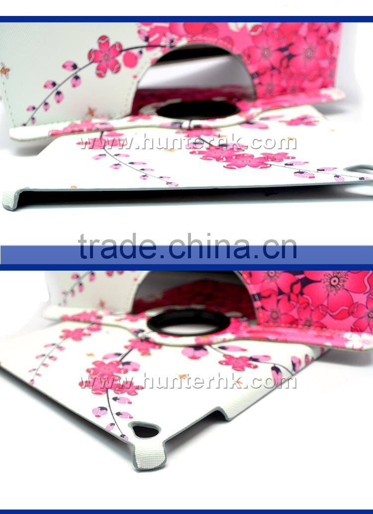Pink Blossom Rotating Tablet Case For iPad Air 2