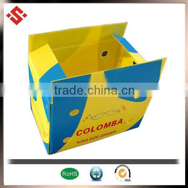 2015 PP printable corrugated board box